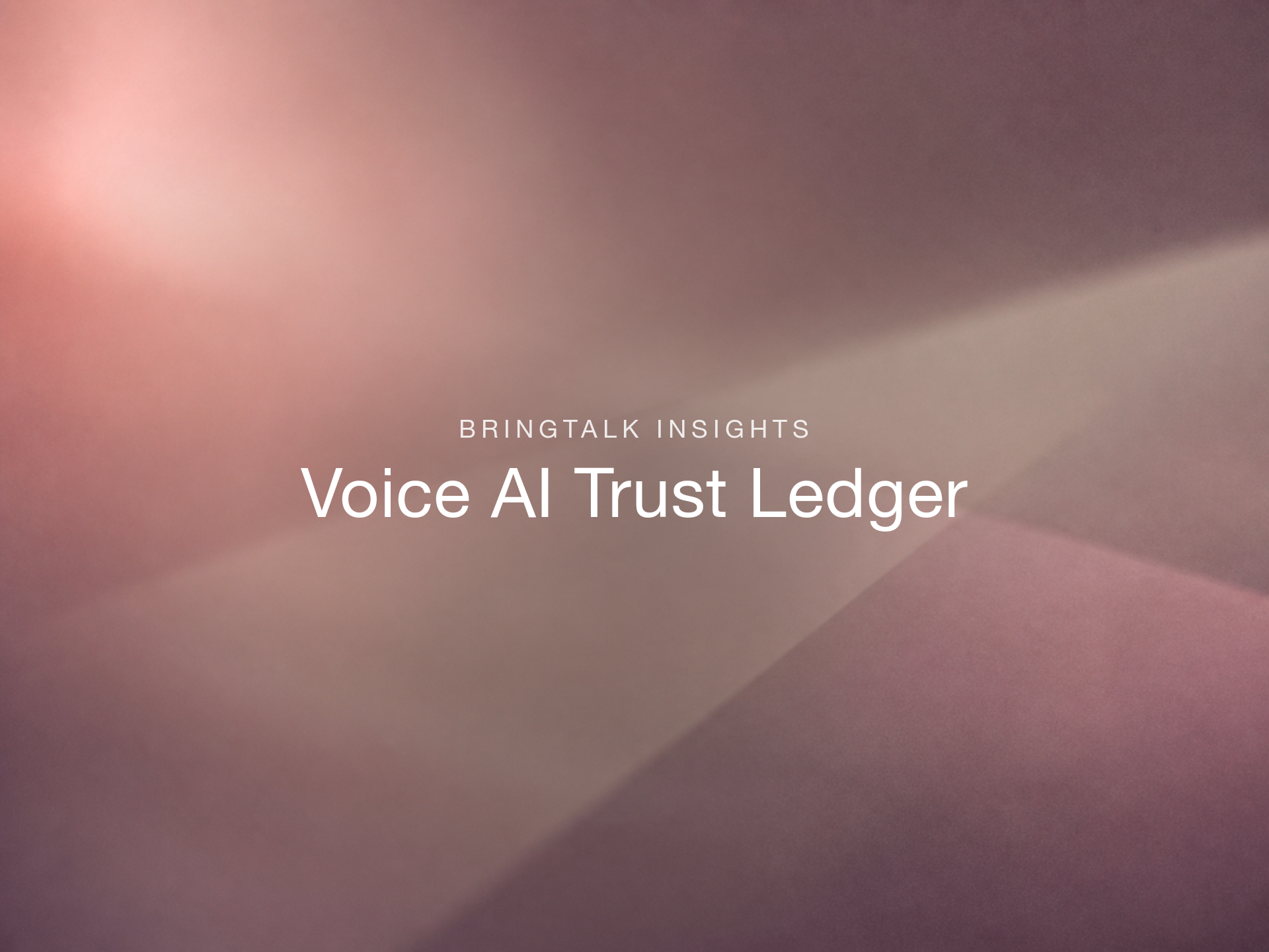 Voice AI 투명성, 이제 “고지했다”가 아니라 “증명된다”가 기준입니다