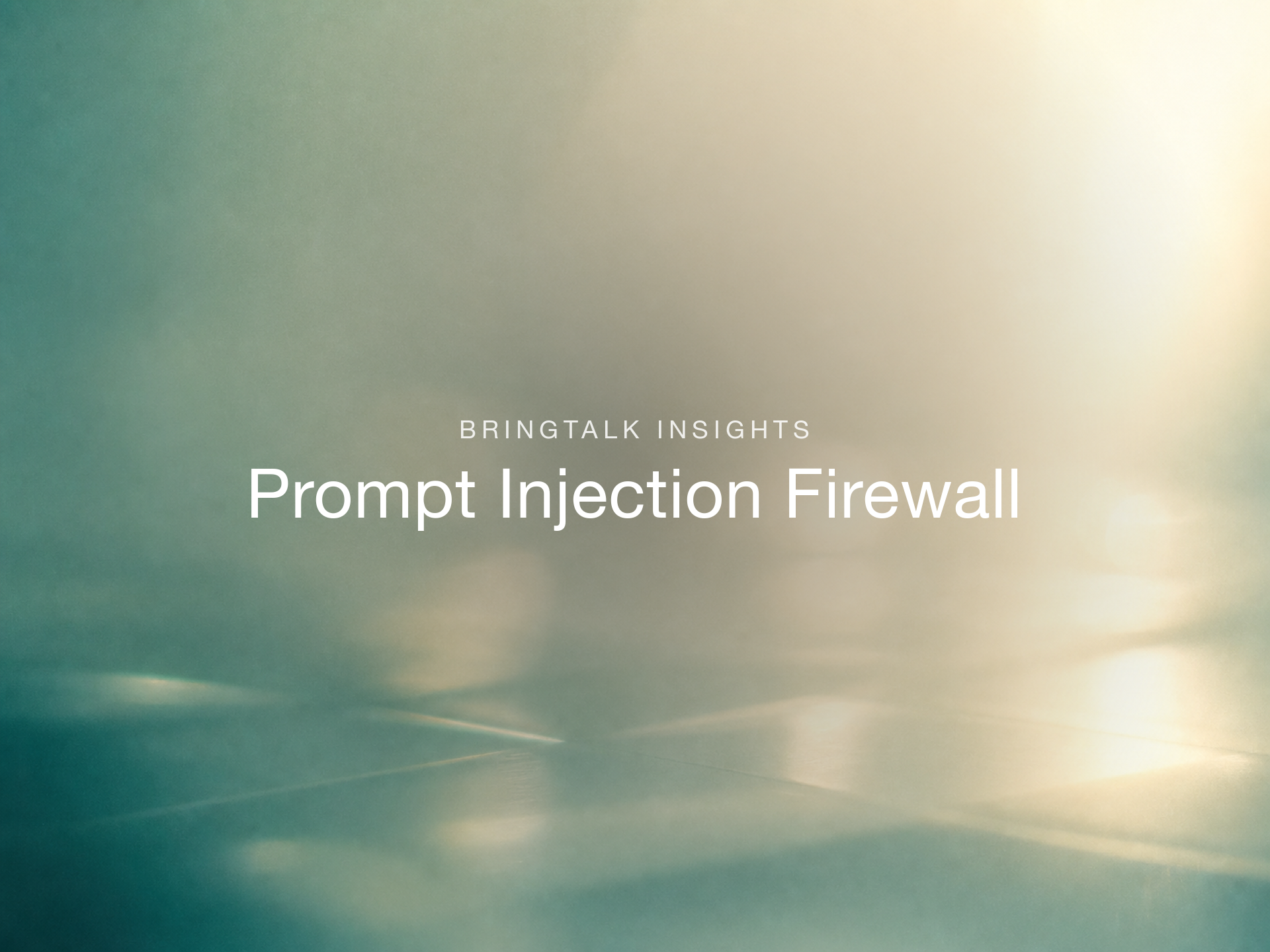 Voice AI Prompt Injection, 통화 입력을 신뢰하지 않는 4단계 방화벽