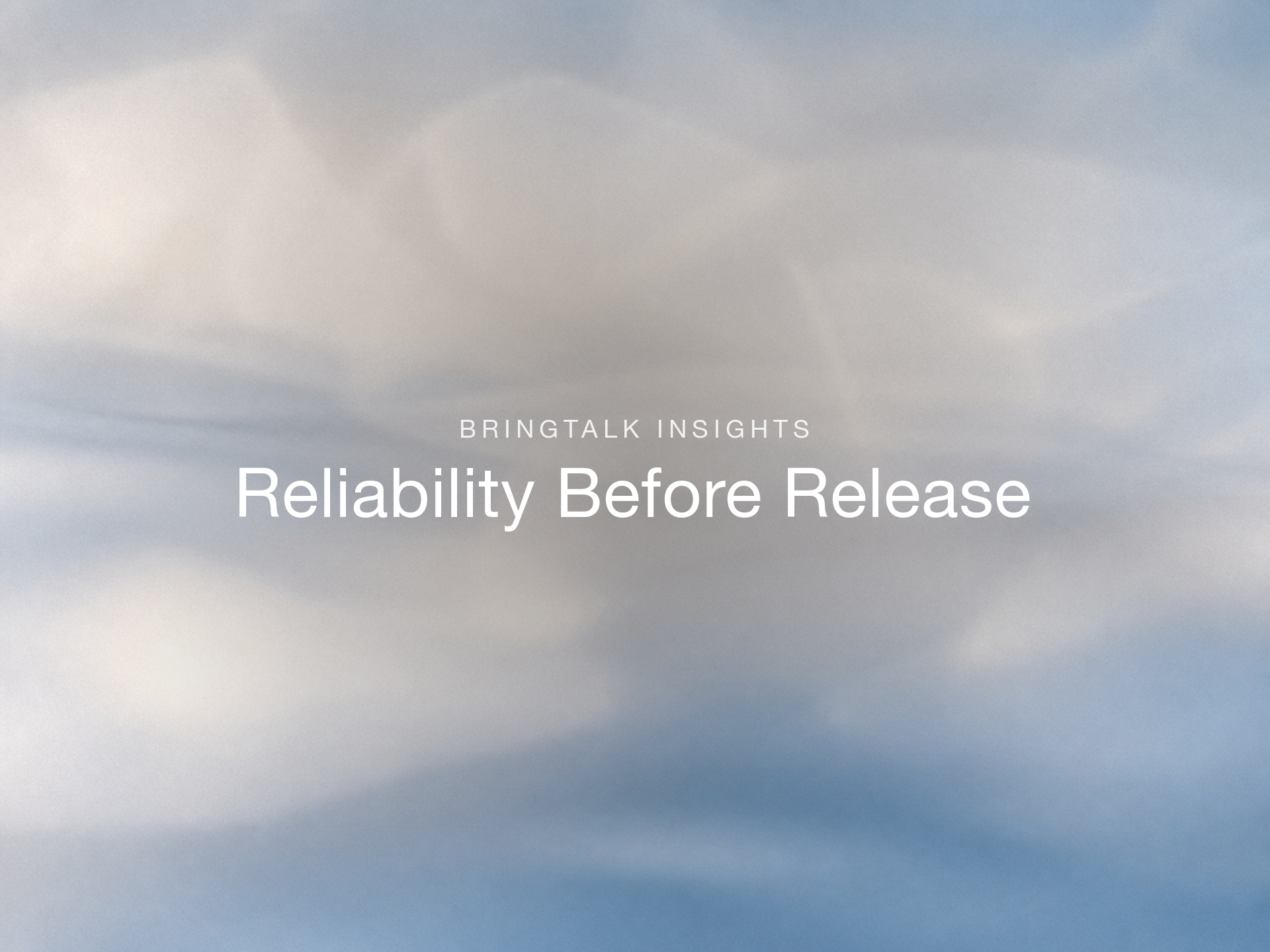 Voice AI Reliability Is a Release Gate, Not a Demo Score